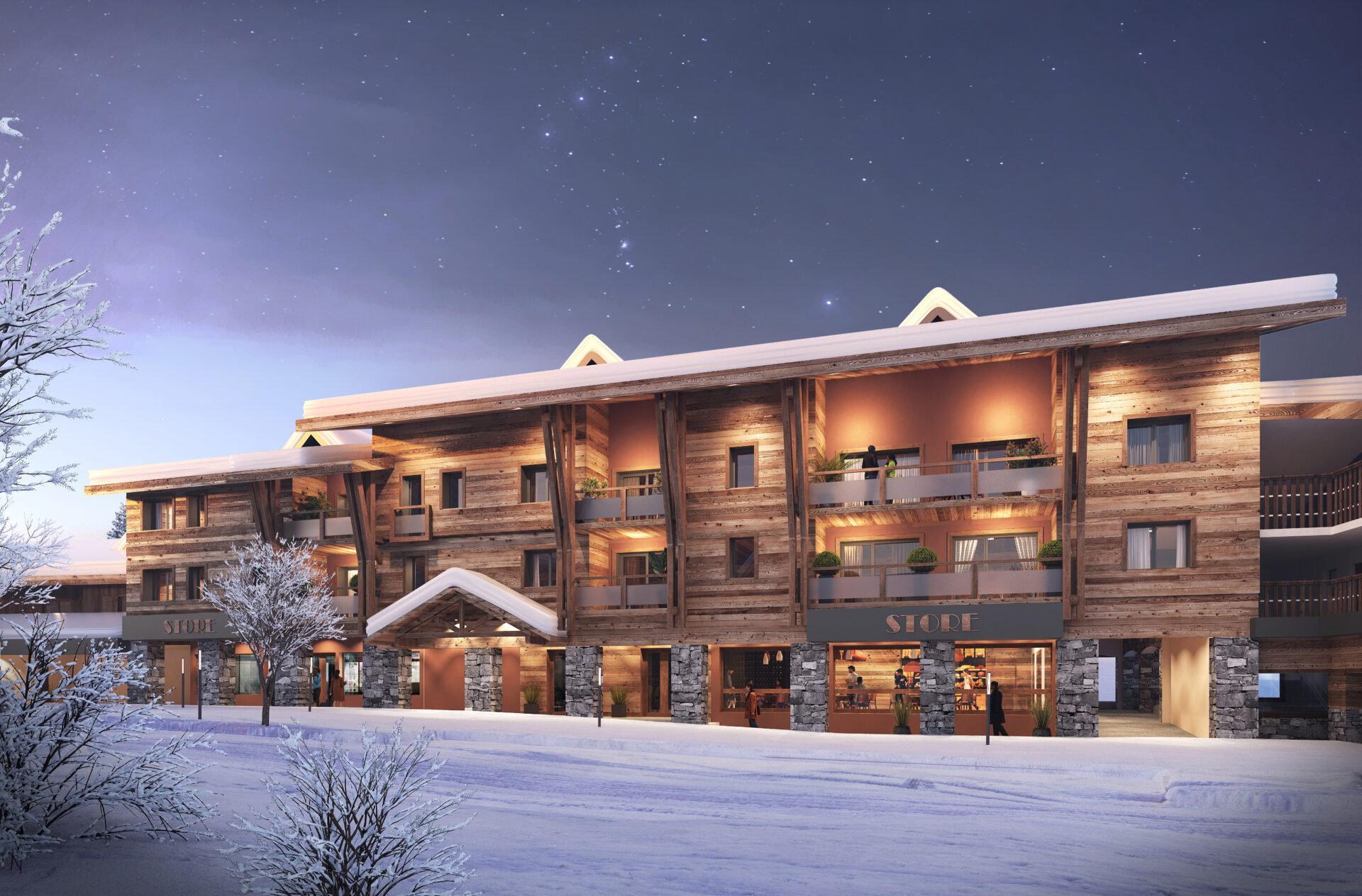 Projet de Vente d'appartements aux Gets